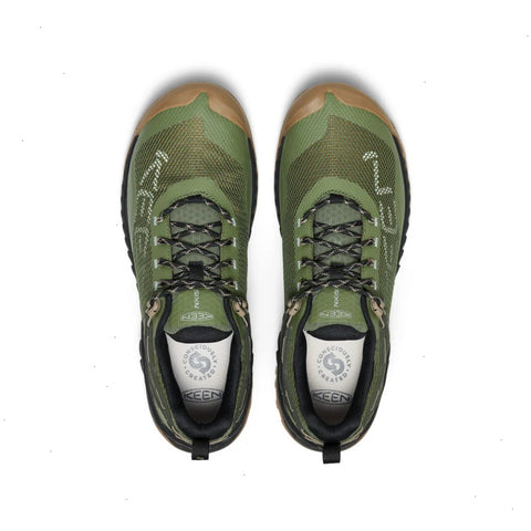 Men's NXIS EVO Waterproof Shoe  |  Bronze Green/Brindle