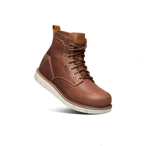 Men's San Jose 6" Boot (Soft Toe)  |  Gingerbread/Off White