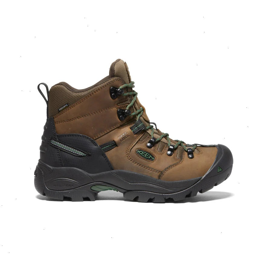 Men's Pittsburgh Energy 6" Waterproof Boot (Soft Toe)  |  Cascade Brown/Greener Pastures