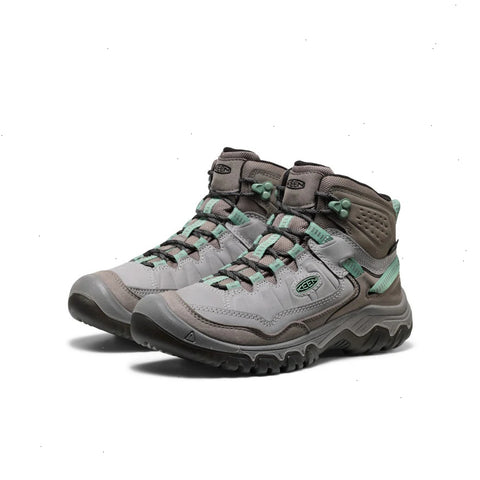 Women's Targhee IV Waterproof Hiking Boot  |  Alloy/Granite Green