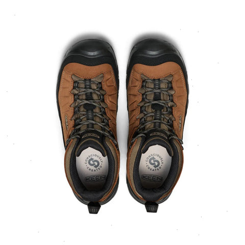 Men's Targhee IV Waterproof Hiking Boot  |  Bison/Black