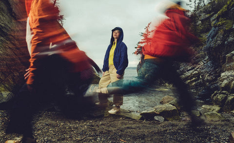 Women's Zionic NXT Waterproof Hiking Shoe  |  Pink Lemonade/Bright Marigold