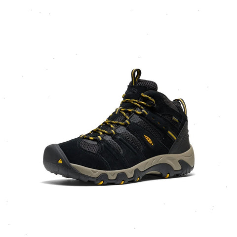 Men's Headout Waterproof Hiking Boot  |  Black/Lemon Curry