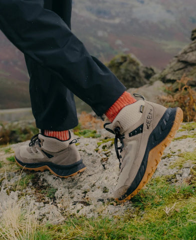 Men's Hightrail Waterproof Hiking Boot  |  Brindle/Oak Buff