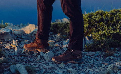 Men's Hightrail Waterproof Hiking Boot  |  Dark Earth/Oak Buff