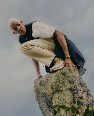 Women's Hightrail Waterproof Hiking Shoe  |  Birch/Daffodil