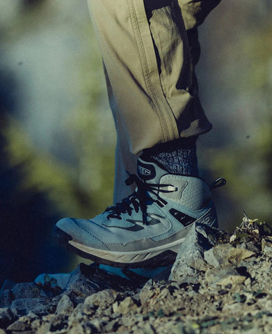 Women's Hightrail Waterproof Hiking Boot  |  Iceberg Green/Abbey Stone