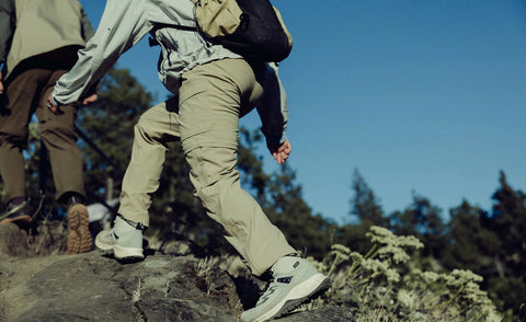 Women's Hightrail Waterproof Hiking Boot  |  Birch/Daffodil