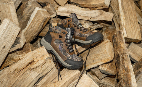 Men's Skokie Waterproof Work Boot (Carbon Toe)  |  Camo/Black