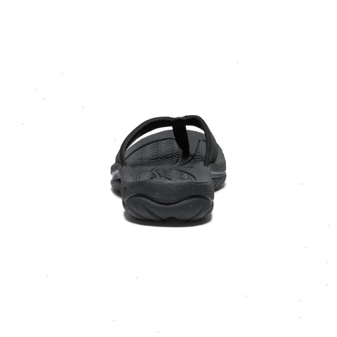 Women's Kona Leather Flip-Flop  |  Black/Vapor