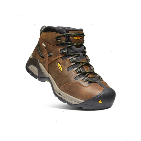 Men's Detroit XT Waterproof Boot (Steel Toe)  |  Cascade Brown/Bronze Green