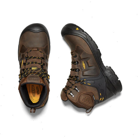 Men's Dover 6" Waterproof (Carbon Toe)  |  Dark Earth/Black