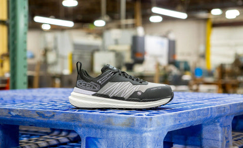 Women's Speedworks Work Sneaker (Carbon Toe)  |  Thistle/Black