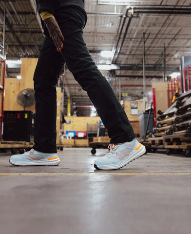 Women's Speedworks Work Sneaker (Carbon Toe)  |  Thistle/Black