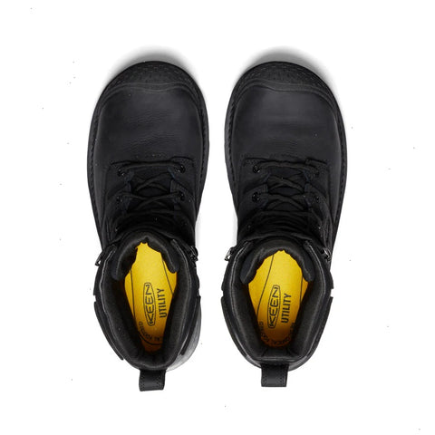 Men's Camden 6" Waterproof Boot (Carbon Toe)  |  Black/Black