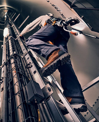 Men's Camden 6" Waterproof Boot (Carbon Toe)  |  Black/Black