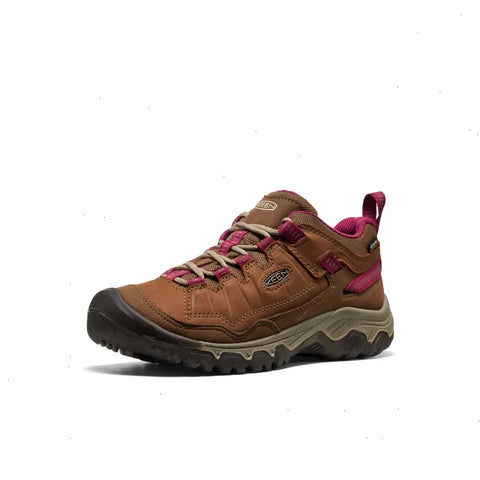 Women's Targhee IV Waterproof Hiking Shoe  |  Bison/Beaujolais