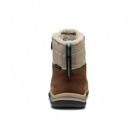 Little Kids' Kanibou Waterproof Winter Boot  |  Dark Earth/Roasted Pecan