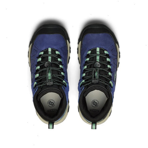 Big Kids' Targhee IV Waterproof Hiking Boot  |  Skipper Blue/Hemlock