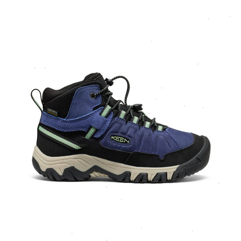 Big Kids' Targhee IV Waterproof Hiking Boot  |  Skipper Blue/Hemlock
