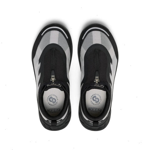 Women's TTS Zip Sneaker  |  Black/Black