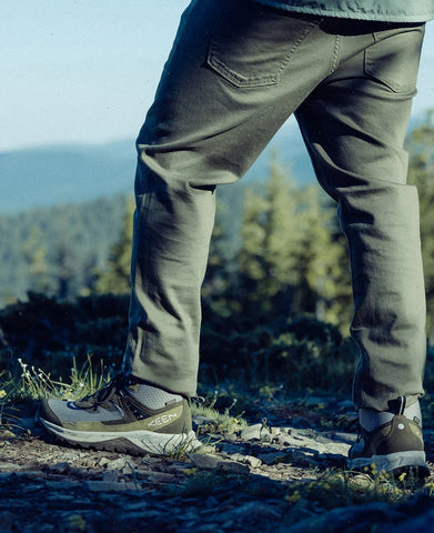 Men's Hightrail Waterproof Hiking Boot  |  Steel Grey/Forest Night