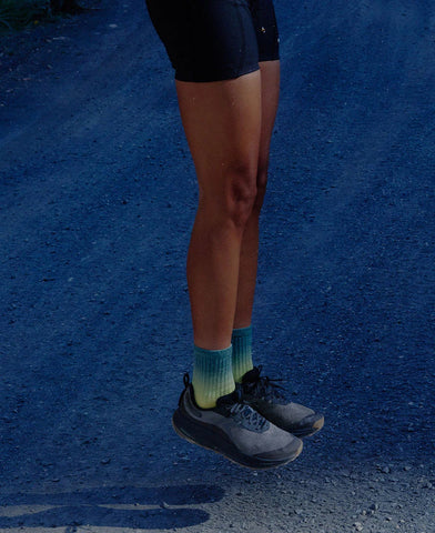 Women's Roam Trail Running Shoe  |  Magnet/Ballad Blue