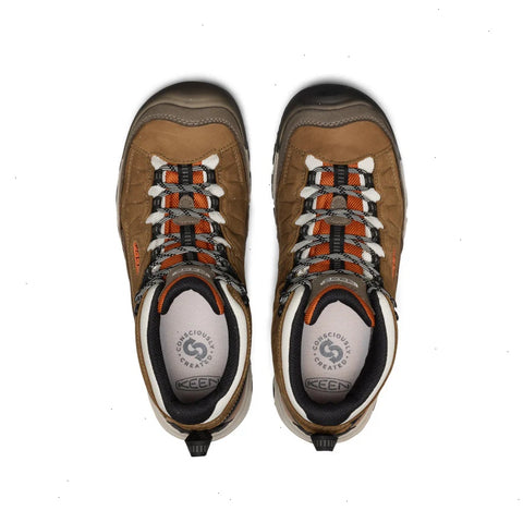 Men's Targhee IV Waterproof Hiking Boot  |  Coyote/Gold Flame