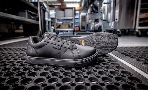 Women's Kenton WTX Work Shoe (Soft Toe)  |  Black/Black