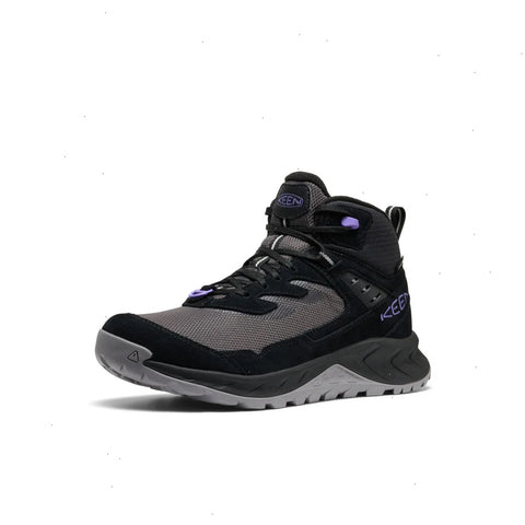 Women's Hightrail Polar Waterproof Hiking Boot  |  Black/Aster Purple