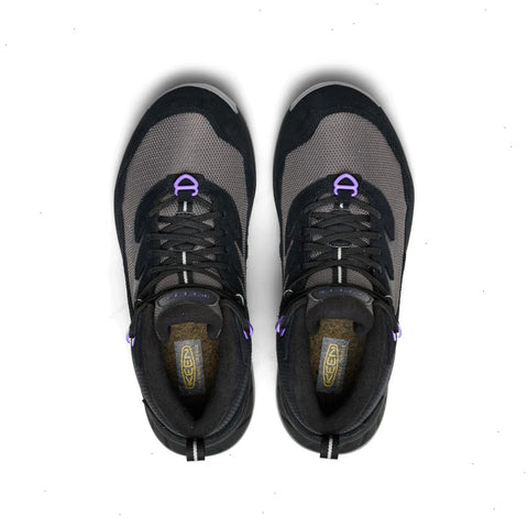 Women's Hightrail Polar Waterproof Hiking Boot  |  Black/Aster Purple