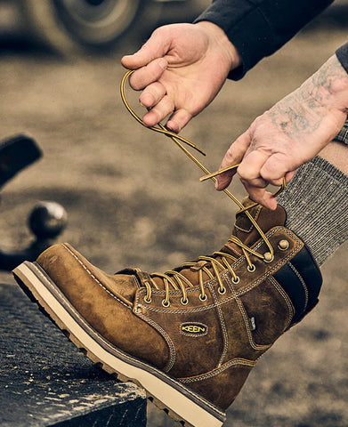 Men's Cincinnati 8" Waterproof Boot (Carbon Toe)  |  Belgian/Sandshell