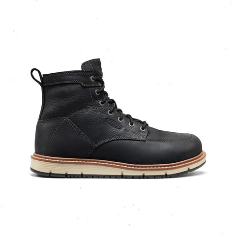 Men's San Jose 6" Boot (Aluminum Toe)  |  Black/Caramel Cafe