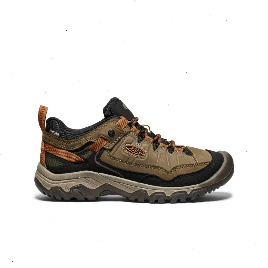 Men's Targhee IV Wide Waterproof Hiking Shoe  |  Sea Turtle/Roasted Pecan